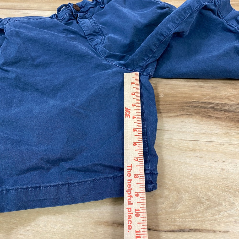 American Eagle Next Level Flex Mens Blue Chino Shorts Size 31 Stretch Casual - Picture 6 of 6